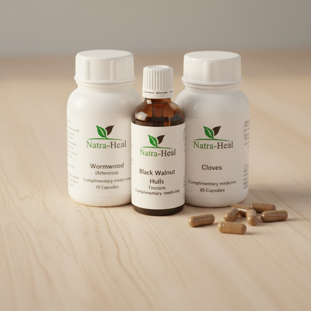 Natra Heal Parasite Cleanse Kit - Product Close-up