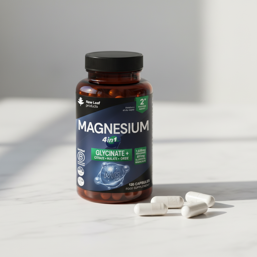 New Leaf Magnesium Complete 4 in 1 - Capsule Close-up