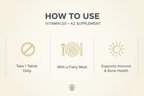 New Leaf Vitamin D3 And K2 - How to Use