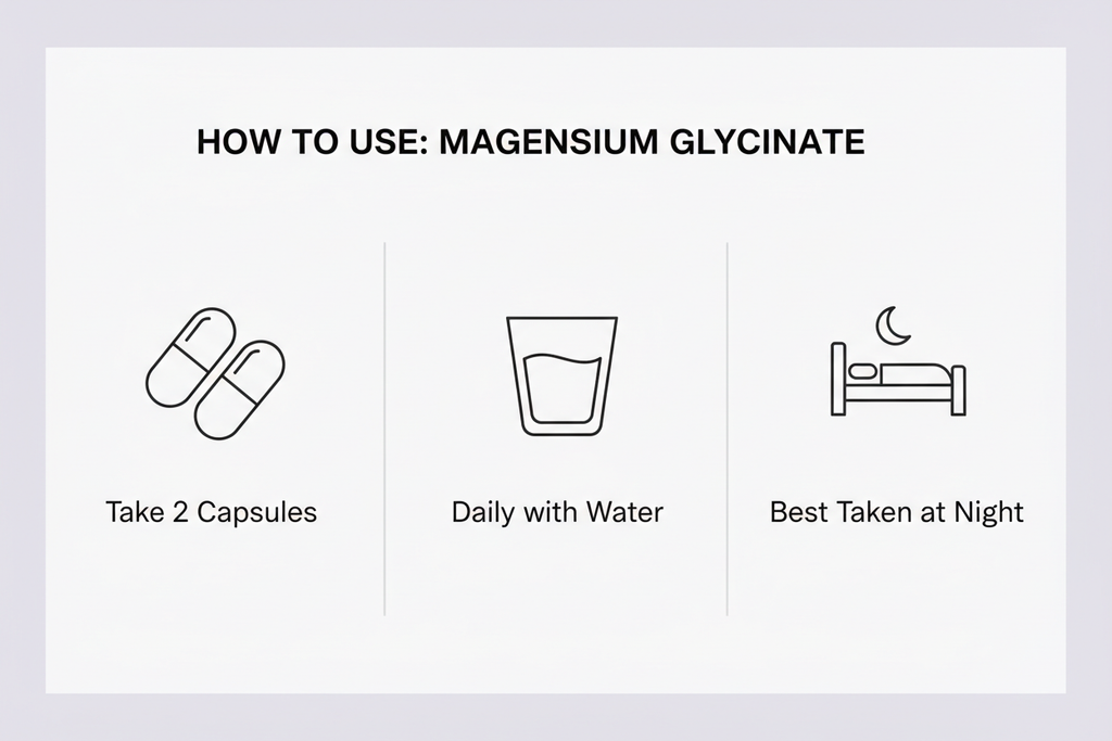 New Leaf Magnesium Glycinate - How to Use