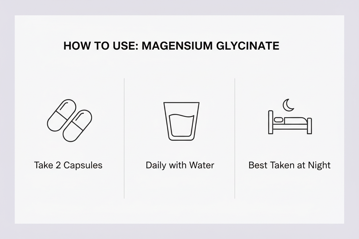 New Leaf Magnesium Glycinate - How to Use