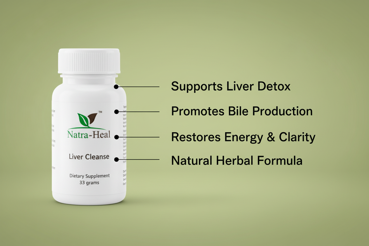 Natra Heal Liver Cleanse - Key Benefits