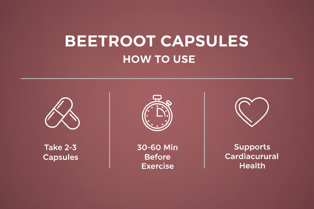 New Leaf Beetroot Capsules - How to Use