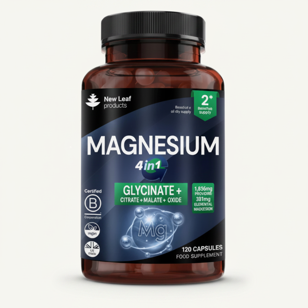 New Leaf Magnesium Complete 4 in 1 - Hero Shot