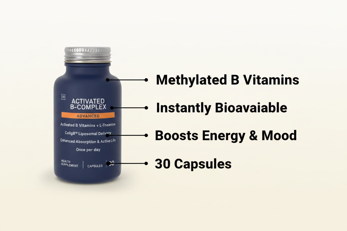 Natroceutics Activated B Complex - Key Benefits