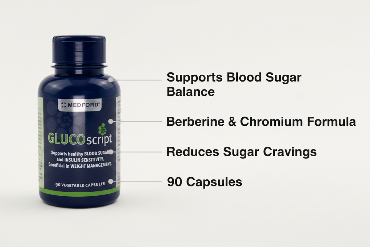 Medford Gluco Script - Key Benefits