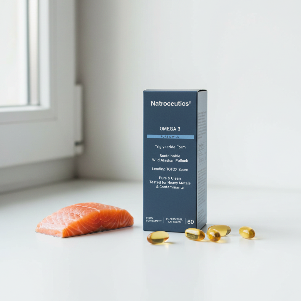 Natroceutics Omega 3 Pure & Wild - Product Close-up