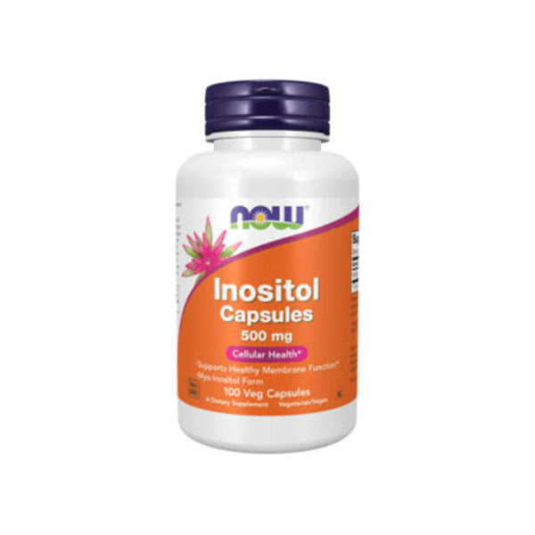 NOW Foods Inositol 500mg - 100 Veg Capsules