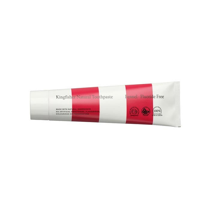 Kingfisher Natural Toothpaste- Fennel Fluoride Free 100ml
