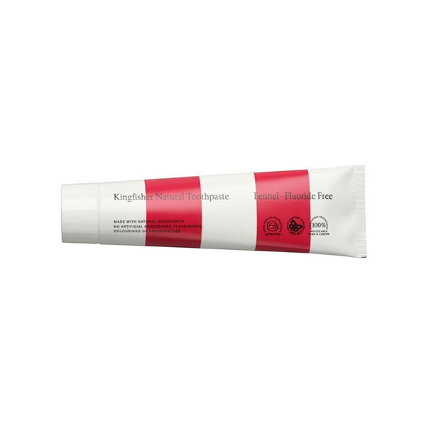 Kingfisher Natural Toothpaste- Fennel Fluoride Free 100ml