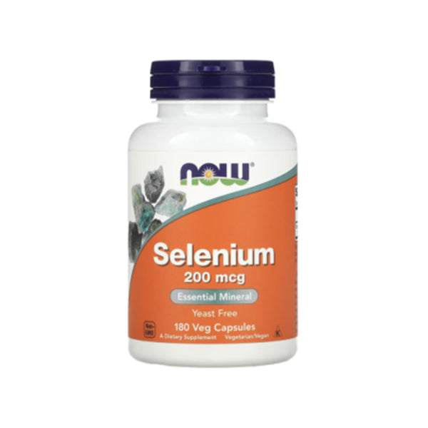 NOW Foods Selenium 200mcg - 90 Veg Capsules